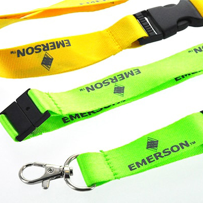 Lanyards with buckle and safety closure