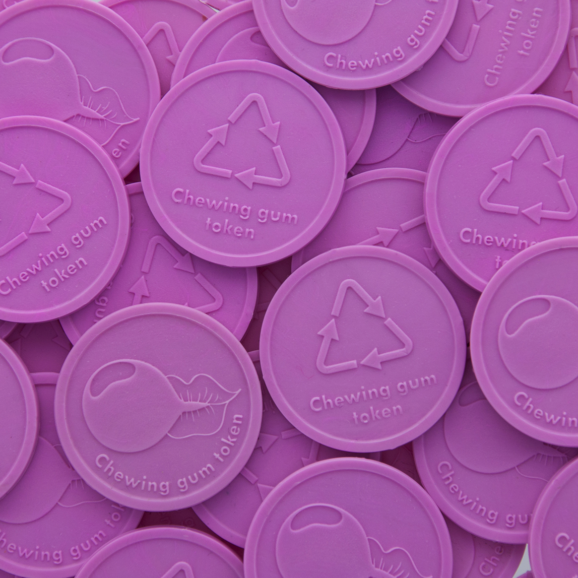 Chewing gum tokens