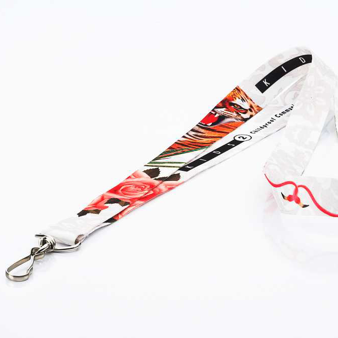 Lanyard with full colour print