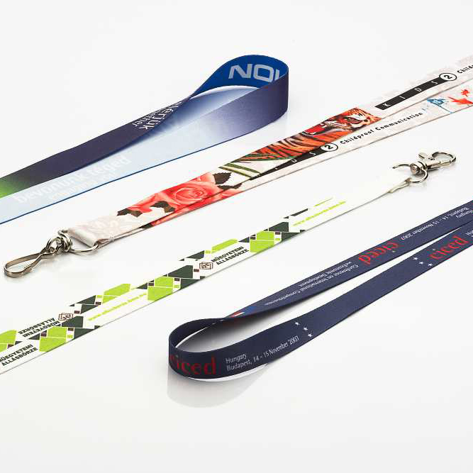 Lanyards with full colour print