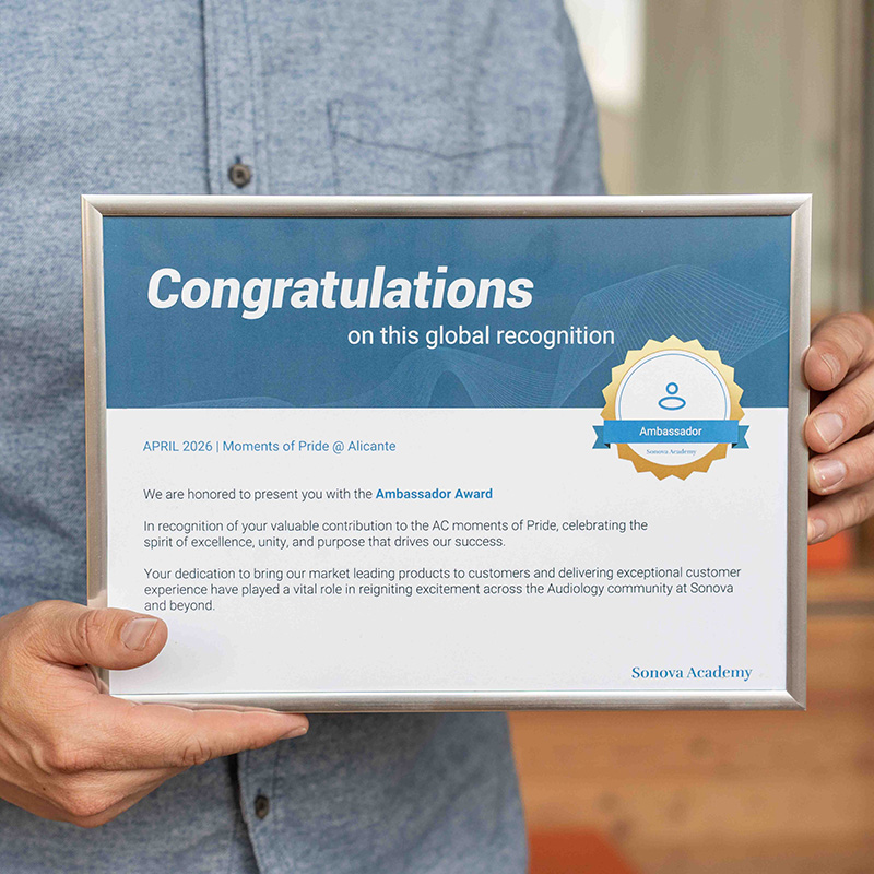 Printed certificate